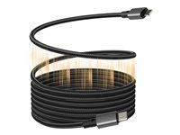 VISION - Kabel Lightning - USB-C s piny (male) do Lightning s piny (male) - 1 m - cerná - magnetický, podpora Power Delivery