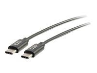 USB C to USB C Cable - USB C 2.0 3A - 480 Mbps - M/M - USB kabel - USB-C (M) reverzní do USB-C (M) reverzní - USB 2.0 - 30 V - 3 A - 91.4 cm - černá