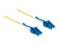 Síťový kabel - jednoduchý režim LC (M) do jednoduchý režim LC (M) - 2 m - optické vlákno - 9 / 125 mikron - OS2 - neobsahuje halogen, uniboot - žlutá