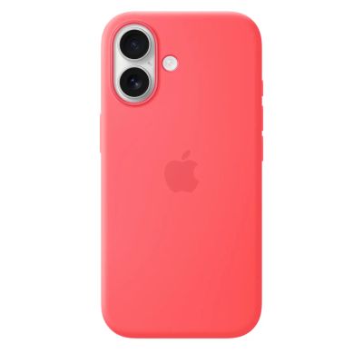 iPhone 17 Silicone Case with MagSafe –Bright Guava