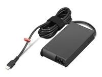 Síťový adaptér - GaN, štíhlý - AC 115-230 V - 140 watt - Evropa - černá - pro ThinkPad T16 Gen 4 21QN