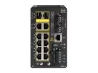 Přepínač - 8 x 10/100/1000 + 2 x combo Gigabit - lze montovat na konzolu DIN