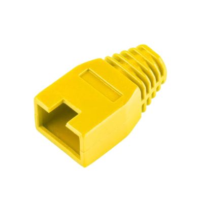Kryt gumový pro konektor RJ45 žlutý
