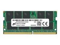 DDR4 - modul - 16 GB - SO-DIMM 260-pin - 3200 MHz / PC4-25600 - CL22 - 1.2 V - bez vyrovnávací paměti - ECC