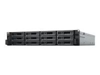 Police - 12 zásuvky (SATA) - k upevnění na regál - 2U - pro Synology HAT5300, RKS-02, SAT5210