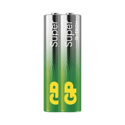 Baterie AAA (R03) alkalická GP Super 2ks / shrink