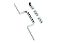 Power strip mounting bracket kit