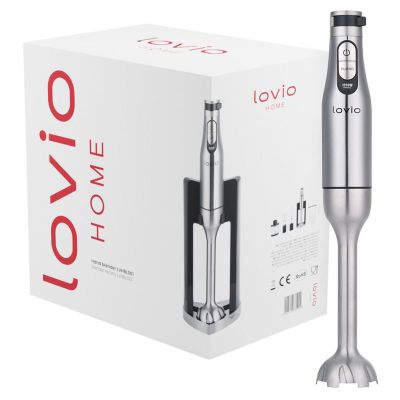 LOVIO LVHBL001, Tyčový mixér, 1200W, nerez