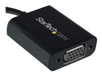 Black - 1080p - Video Converter For Your MacBook Pro - USB C to VGA Display Dongle (CDP2VGA) - Adaptér USB/VGA - USB-C (M) do HD-15 (VGA) (F) - USB 3.1 Gen 1 / Thunderbolt 3 - 18 cm - USB napájení, podpora 1920 x 1200 (WUXGA) - černá - pro P/N: BNDTB10GI, BNDTB210GSFP, BNDTB410GSFP, BNDTB4M2E1, BNDTBUSB3142, TB4CDOCK