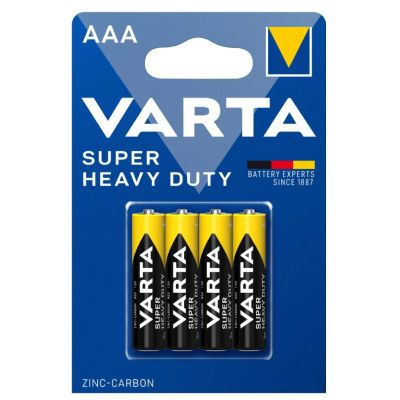 VARTA Baterie SUPER HEAVY DUTY LR03, AAA, 4ks