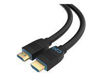 C2G 25ft (7.6m) C2G Performance Series Ultra Flexible High Speed HDMI Cable - 4K 60Hz In-Wall, CMG (FT4) Rated - Vysoká rychlost - kabel HDMI s ethernetem - HDMI s piny (male) do HDMI s piny (male) - 7.6 m - cerná - dvousmerný, podpora 4K60Hz