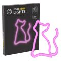 MANTA CAT, LED Neon plexi dekorace