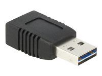 USB adaptér - USB (M) do USB (pouze napájení) (F) - USB 2.0 - černá