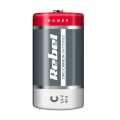 Baterie C (R14) Zn-Cl REBEL 2 ks / shrink BAT0083