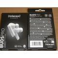 INTENSO BUDS Pro, Bezdrátová sluchátka, bílá