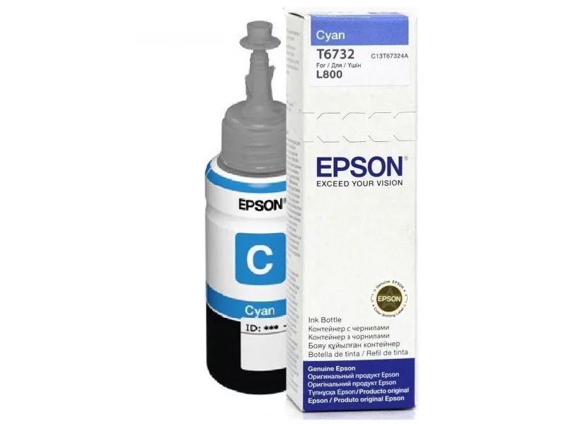 Epson T6732 Cyan ink 70ml  pro L800