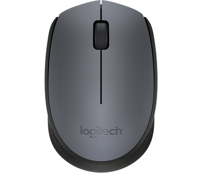 myš Logitech Wireless Mouse M170, šedá