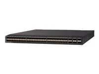 Cisco UCS 6454 Fabric Interconnect - Prepínac - rízený - 36 x 10/25 Gigabit SFP28 + 4 x 1/10/25 Gigabit SFP28 + 6 x 40/100 Gigabit QSFP28 (uplink) + 8 x 10/25 Gigabit Ethernet nebo 8/16/32 Gigabit Fibre Channel - proudení vzduchu zpredu dozadu - Lze montovat do rozvadece - DISTI