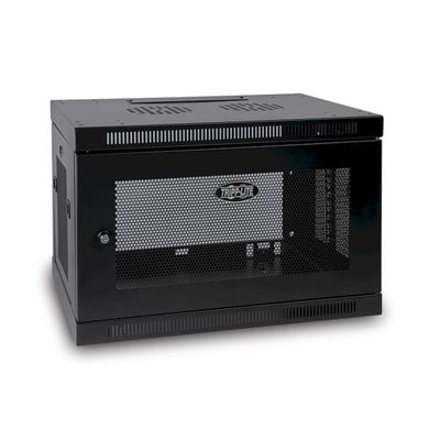 Skříň SmartRack 9U, Š=600mm, Hl=450mm, hloubka pro přepínače, montáž na stěnu