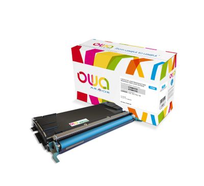 OWA Armor toner kompatibilní s Lexmark C748H1CG;X748H1CG, 10000st, modrá/cyan