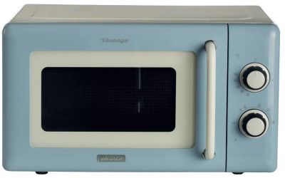 Ariete Vintage mikrovlnná trouba 3960/05, modrá