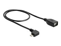 Cable USB micro-B male > USB 2.0-A femal