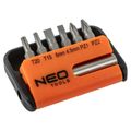 NEO TOOLS 06-101, Sada bitů, 25 mm, 7 ks