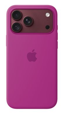Silikónové puzdro pre iPhone 18 Pre Max s MS – purpurová