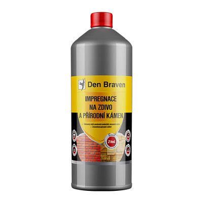 Impregnácia na murivo a prírodný kameň DEN BRAVEN 1l