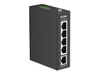 D-LINK 5-Port Fast Ethernet Switch Fanless -40~