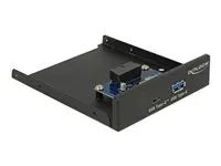 Panel portů úložiště - USB-C, USB 3.1 Gen 1 - černá