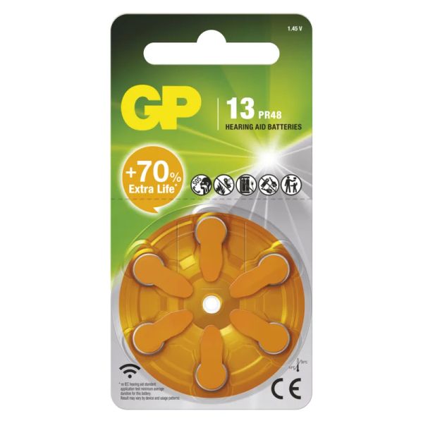 Gp baterie do naslouchadel ZA13F 6BL