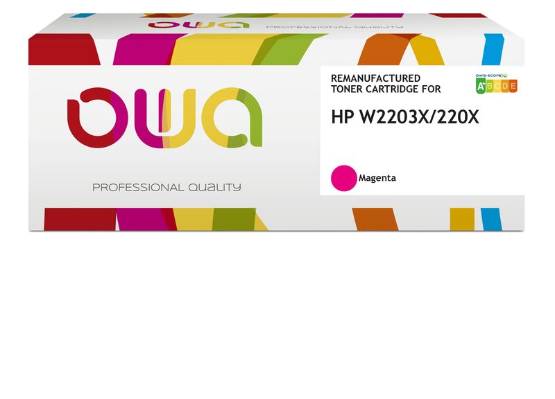 OWA Armor toner kompatibilní s HP W2203X, 220X, 5500st, červená/magenta
