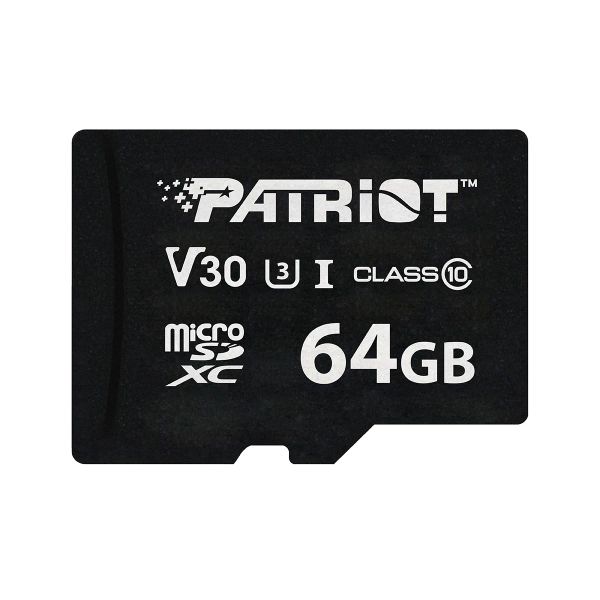 Patriot VX V30 U3/Micro SDXC/64GB/UHS-I U3 / Class 10