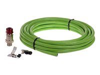 Kabel horizontální - RJ-45 (M) - 95 m - S/UTP - CAT 6 - RAL 6018 - pro AXIS EXTB-3; ExCam XF P1377, XPT Q6055 Explosion-Protected PTZ Network Camera
