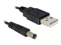 Elektrický kabel - DC jack 5.4 mm (M) do USB (M) - 1 m