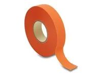 Delock - Textilní páska - 19 mm x 25 m - látka - oranžová