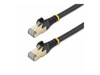 Category 6A - 26AWG (6ASPAT150CMBK) - Patch kabel - RJ-45 (M) do RJ-45 (M) - 1.5 m - STP - CAT 6a - lisovaný, provedení bez hrbolků - černá