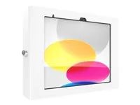 Compulocks Apex - Škrín - pro tablet - uzamykatelný - kovový rám - bílá - montáž na stenu - pro Apple 10.9-inch iPad (10. generace); iPad (A16)