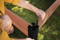 Vyvýšený záhon KETER Vista Modular Garden Bed Brown