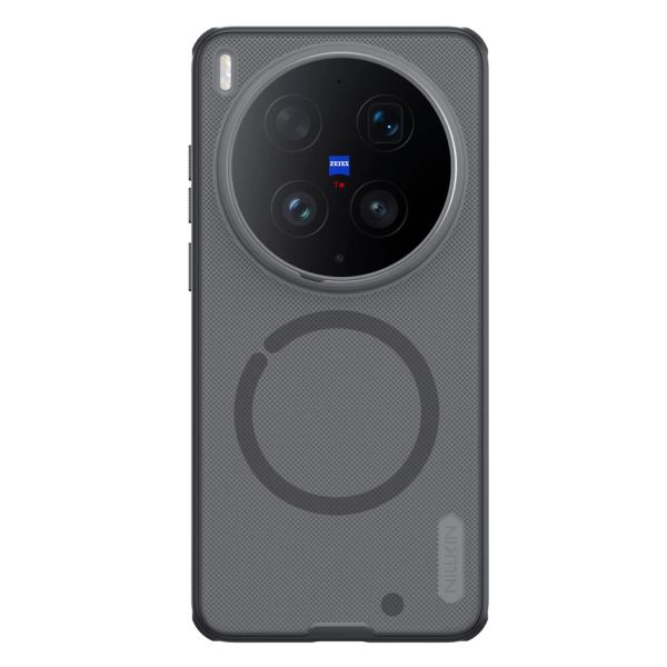 Nillkin Super Frosted PRO Magnetic Zadní Kryt pro Vivo X300 Ultra Transparent Black