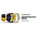 MANTA REVO Smartwatch, Smart hodinky, růžově-zlaté