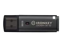 Kingston IronKey Locker+ 50 G2 - Jednotka USB flash - šifrovaný - 32 GB - USB 3.2 Gen 1 - kompatibilní s TAA