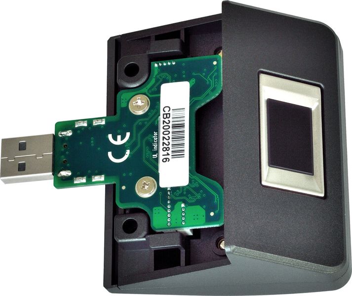 Čtečka otisků prstů pro XPOS, USB, šedá