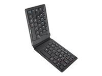 Klávesnice - antibakteriální - bezdrátový - Bluetooth 5.1 - AZERTY - francouzská - černá - B2B