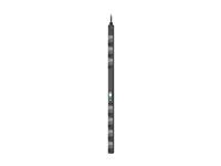 Rozvodná jednotka PDU (k montáži na regál) - měřený - AC 400/415 V - 11.5 kW - 11500 VA - 3 fáze - Ethernet 10/100/1000, Ethernet 10/100 - vstup: IEC 60309 520P6 - výstupní konektory: 42 (21 x IEC 60320 C13/C15/C19/C21, 21 x IEC 60320 C13/C15) - 0U - 1.8 m kabel - černá