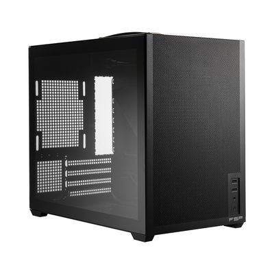 FSP S210-B/Micro ATX/Transpar./Černá