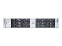 Cisco UCS C240 M6 LFF Rack Server - Server - instalovatelný do racku 2U - 2-směrný - bez CPU - RAM 0 GB - SAS - vyměnitelný za chodu 3.5" zásuvka(y) - bez HDD - G200e - Gigabit Ethernet - monitor: žádný