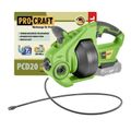 AKU čistič trubek PROCRAFT PCD20bb bez baterie
