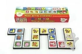 Společenská hra Domino Moje první zvířátka 28 ks